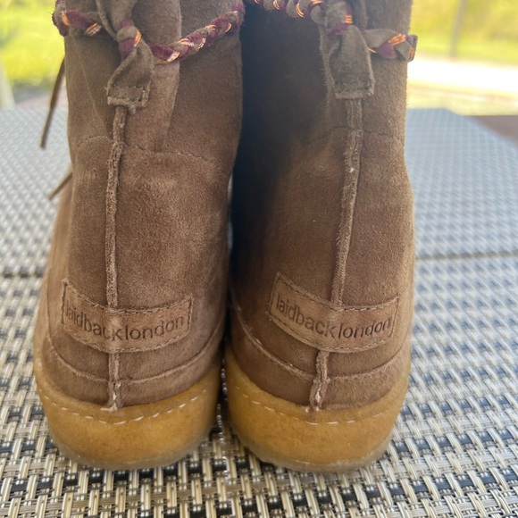 Laidback London Argo Camel Suede ankle boots, Size 37 - Picture 3 of 9